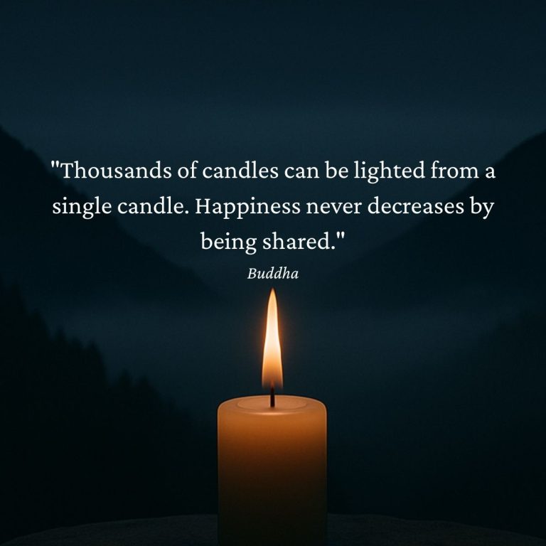 Thousands of candles can be lighted